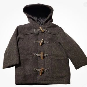 FINAL MARKDOWN Boys Wool Blend Hooded Coat